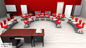 Interactive Lecture Desks - Overall View